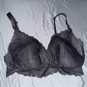 Elegant Black Lace Bralette